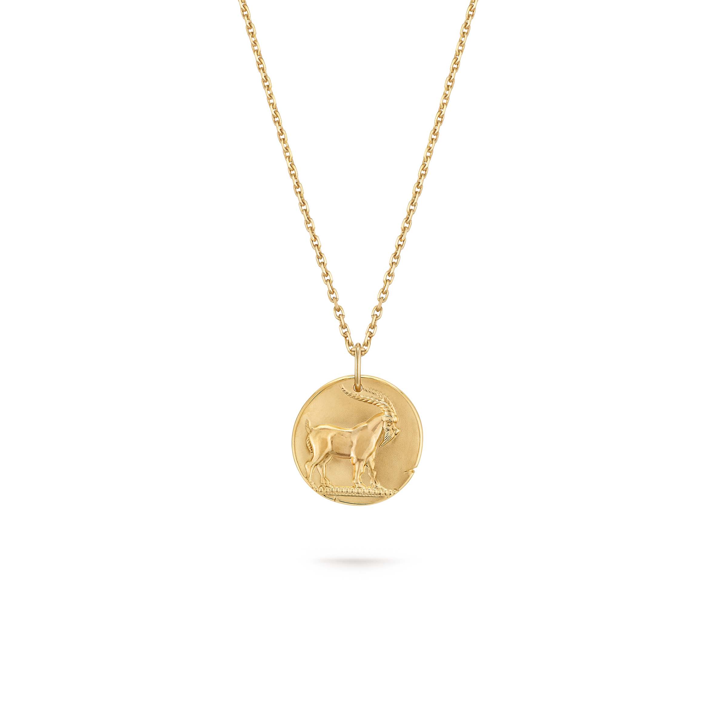 VAN CLEEF ARPELS ZODIAQUE MEDAL CAPRICORNI (CAPRICORN) - YELLOW GOLD  VCARP7SR00